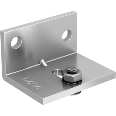 Cadette hoeksteun voor wandbevestiging, paneel 25-40mm