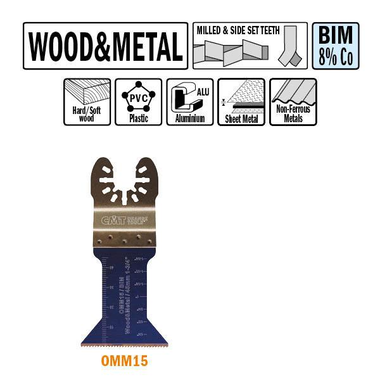45mm duikzaagje hout/metaal bim 8% co-i=48/h=45 /z=18