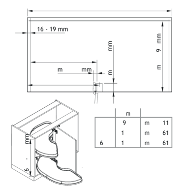 Cornerstone Maxx draaikorf Scalea set 2 stuks