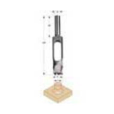 Plugfrees  rechts d=12 l=140 d=24 z4 s=ø13 q=sp