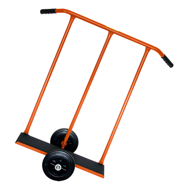 Platenwagen 250 kg met rubberen wielen