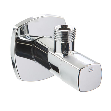 Hoekstopkraan 1/2x3/8 chroom gepolijst