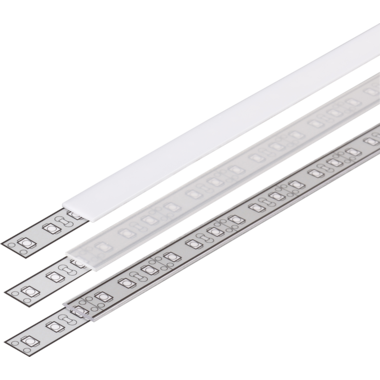 Sldie diffusie afdekkap A voor led profiel
