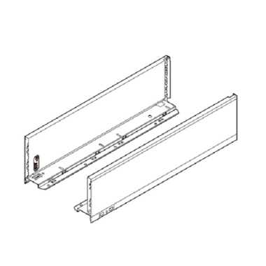 Legrabox zijkant l+r  k  450mm oriongrijs
