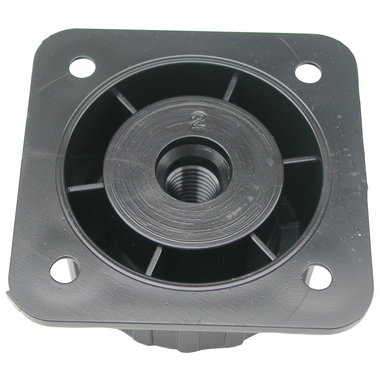 Bevestigingsplaat m10 (77) nylon zwart