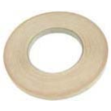 Kantenband melamine 25mm wit+strukt. 50m