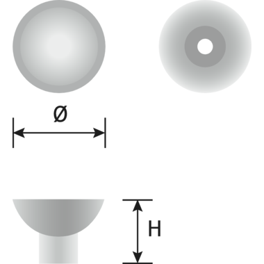 Knop TAZZA