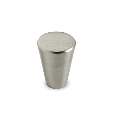 Knop Onex, H 30 mm, ø 22 mm, roestvrij staal geborsteld