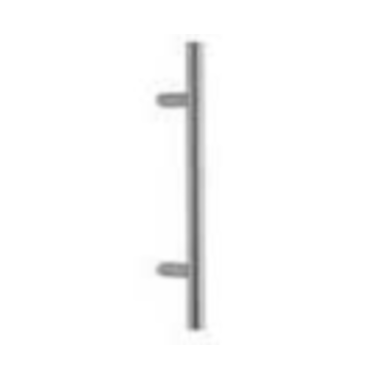 Greep t-vorm inox (m10)+gat