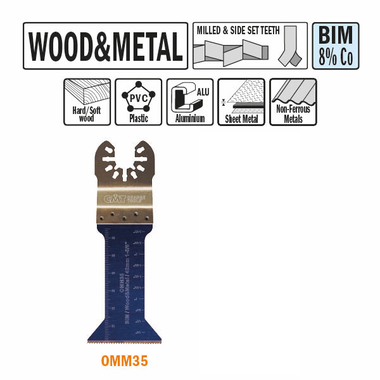 42mm duikzaagje hout/metaal bim 8% co-5st/i=68 /h=42/z=18