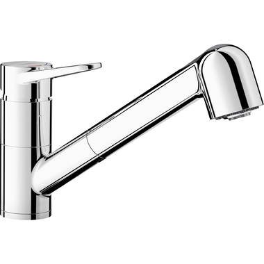 Blanco Wega-S II lage druk chroom