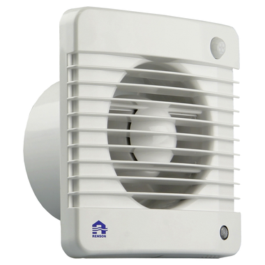 Renson badkamerventilator timer vocht 7401H Ø100 wit