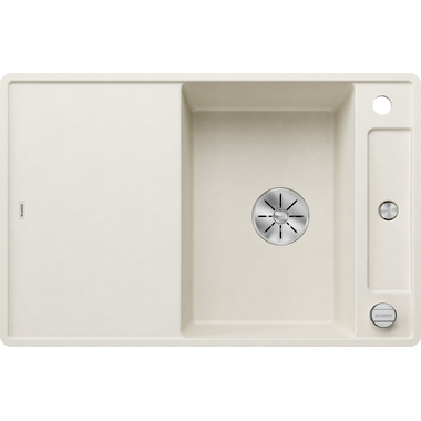 Blanco Axia III 45 S-F zacht wit automatische bediening