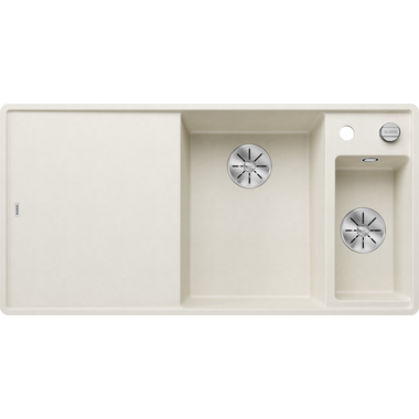Blanco Axia III 6 S-F rechts zacht wit automatische bediening