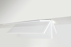 Novy Fusion 60 cm wit telescopische dampkap