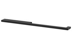 Greep drimo 320mm aluminium / zwart asymmetrisch