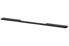 Greep drimo 480mm aluminium / zwart symmetrisch