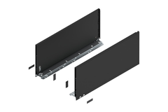 Legrabox zijkant l+r  f  550mm carbon zwart