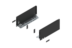 Legrabox zijkant l+r  k  300mm carbon zwart