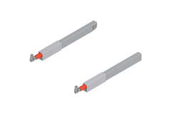 Verstelbare relingset antaro 270mm li +re mettalic