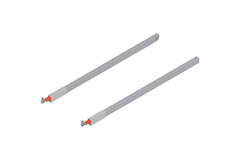 Verstelbare relingset antaro 600mm li +re mettalic