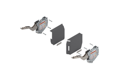 Aventos hk-s set 400-1000+afdekkap donkergrijs