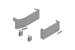 Aventos hk top set afdekkap servo l+r lichtgrijs