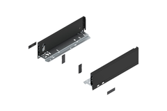 Legrabox zijkant l+r  m  300mm carbon zwart