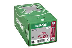 Houtschroef SPAX-S Pozidrive pankop 5 x 20