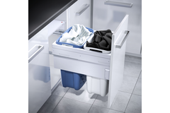 Hailo Laundry Carrier k.45 2x33l wit