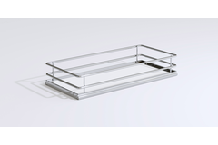 Mand Premea kader d:470mm b:230mm wit hout+chroom