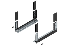Legrabox free zijkant 450mm carbon zwart