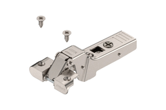 Clipscharnier voor alu ramen geb. arm 9mm