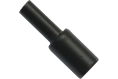 Schabdrager duplo 3/5mm zwart