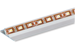 45° ledstrip k 30 / warm wit 3200K 262mm +magneetschakelaar