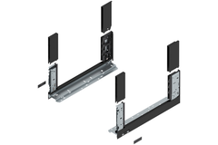 Legrabox free zijkant 400mm carbon zwart
