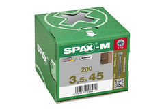 Spax-m vijs 3.5x45 met boorpunt