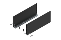 Legrabox zijkant l+r  f  600mm carbon zwart