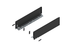 Legrabox zijkant l+r  k  500mm carbon zwart