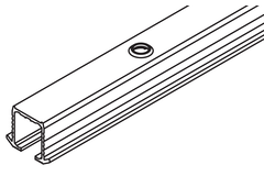 Hawa Clipo 16 alu looprail 2,5m enkel/inbouw/schroeven