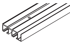 Hawa Clipo 16 alu looprail dubbel/opbouw/schroeven