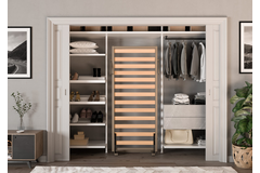 Speedy wardrobe kantelbed 93x202
