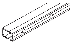 Hawa Porta HC/HMD looprail alu 2500mm