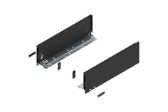 Legrabox zijkant l+r  k  400mm carbon zwart
