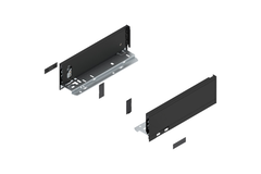 Legrabox zijkant l+r  m  270mm carbon zwart