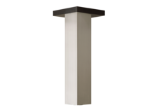 Tafelpoot Q150 rvs look 150x150mm h710 regelbaar
