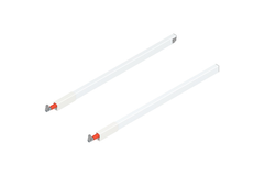 Verstelbare relingset antaro 550 mm zijdewit