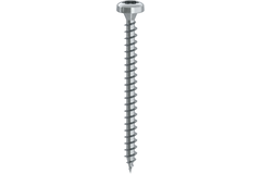 Houtschroef met pan kop Torx blauw verzinkt 4 x 45