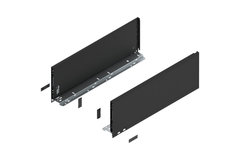 Legrabox zijkant l+r  c  500mm carbon zwart