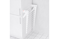 Hailo laundry droogrek opklapbaar wandmontage wit